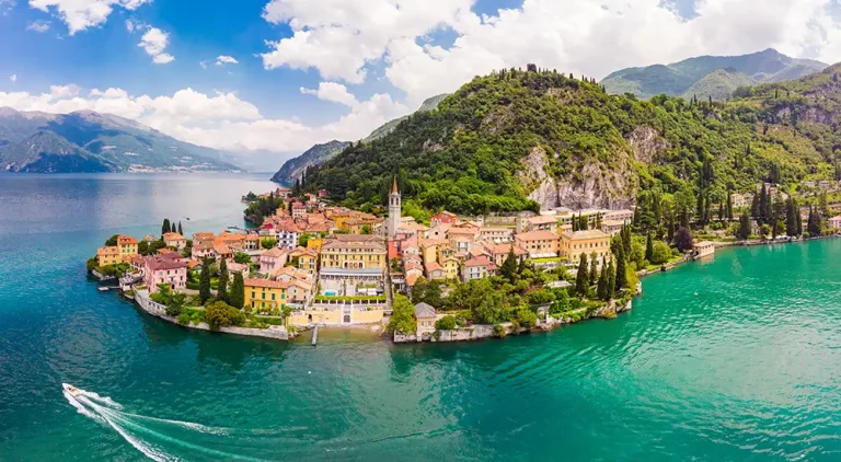 Itinerari sul lago di como